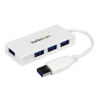 Concentrador Hub USB 3.0 Super Speed de 4 Puertos con Transferencia de Datos de hasta 5Gbps