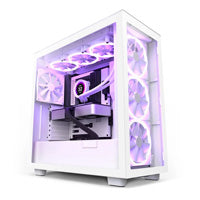 NZXT Gabinete H7 Elite CM-H71EW-01, Midi-Tower, RGB, Ventana, Mini-ITX
