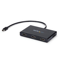 StarTech.com Splitter Multiplicador MST Mini DisplayPort a 3 Puertos HDMI, 2x 4K 30Hz, 1x 1080P, Windows