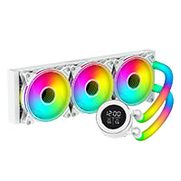 Ocelot Gaming POLAR WAVE 360 WHITE sistema de refrigeración de computadora Procesador Refrigerador de líquidos todo en uno 12 cm Blanco 1 pieza(s)