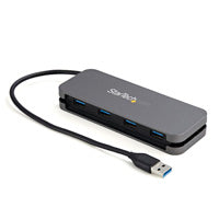 Hub USB 3.0 StarTech HB30AM4AB, Longitud 0.2m, 4 Puertos USB-A, Alta Velocidad