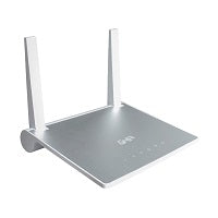Ghia GNW-W1 router inalámbrico Ethernet rápido Banda única (2,4 GHz) Plata