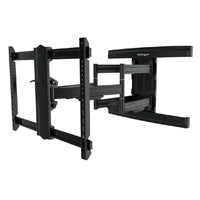 Soporte de pared StarTech FPWARTS2, brazo articulado, hasta 80", ajustable, inclinable, giratorio, negro