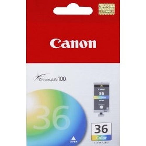Canon CLI-36 Colored Ink Cartridge Cartuchos de tinta Original Cian, Magenta, Amarillo