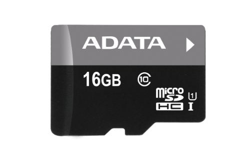 ADATA Premier microSDHC UHS-I U1 Class10 16GB Memorias flash 16 GB MicroSDHC Negro, Gris