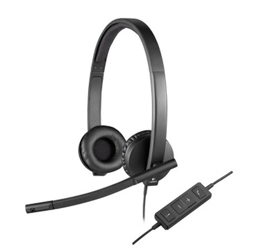 Logitech USB Headset H570e Auriculares y Cascos Auriculares Diadema Alámbrico