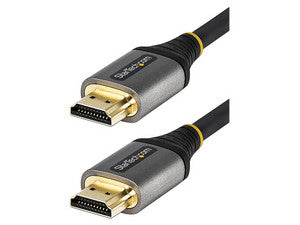 Cable de Video HDMI 2.1 Startech HDMM21V4M de 4 m, 8K, 60Hz, Color Negro, Conectores Dorados