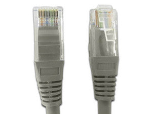 Cable de Red TVC P61UG, Cat6 UTP, 1m. Velocidad 1Gbps, Conductor Cobre, Color Gris.