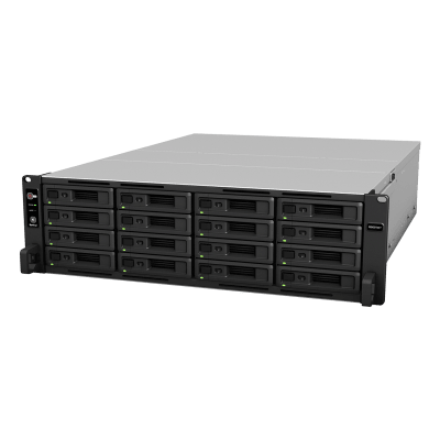 RS4021XS+ - Synology RackStation RS4021XS+ servidor NAS o de almacenamiento Servidor de almacenamiento Bastidor (3U) Intel® Xeon® D-1541 16 GB DDR4 Negro