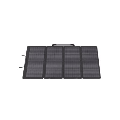 EFFOLD220LW - Módulo Solar Bifacial, Portátil y Flexible de 220W Recomendado para Estaciones Portátiles EFD330, EFD350 ó EFD500 / Ajuste de Ángulo / Carga Eficiente / Incluye Cable XT60 a MC4