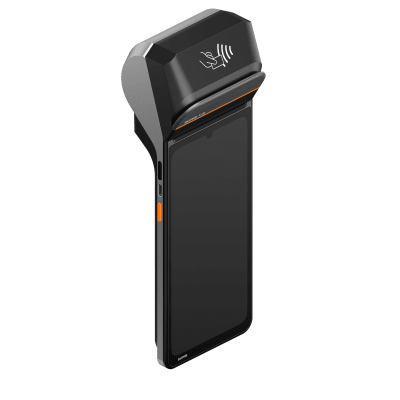 V3SCAN - Terminal Móvil Inteligente / Pantalla HD+ 6.75" / Procesador Hexa-Core / Impresora Térmica 58 mm / Escáner Láser 2D / NFC SoftPOS / 3GB RAM + 32GB / Android 13 / 4G LTE / Wi-Fi Dual Band