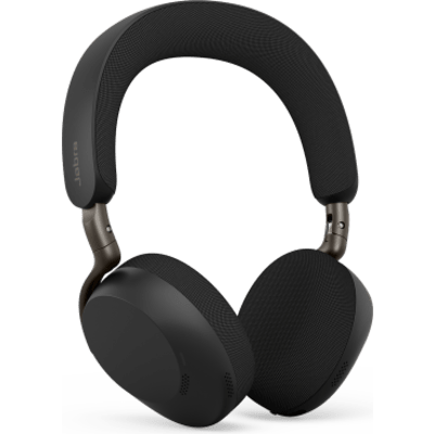 EVOLVE375UC - Headset Empresarial Inalámbrico / Bluetooth 5.3 / AI Jabra ClearVoice™ / ANC Adaptativo Avanzado / On-Ear Ultraligero 180g / Hasta 22h Llamadas / 110h Música / Certificado Microsoft Teams-Zoom-Google Meet / Busylight 360° / Auracas