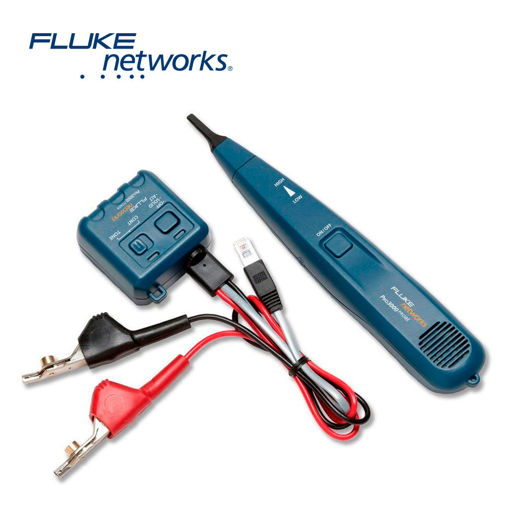 Fluke Networks Generador y Sonda Detector de Tonos 26000900, 3.5 mm, Analógico