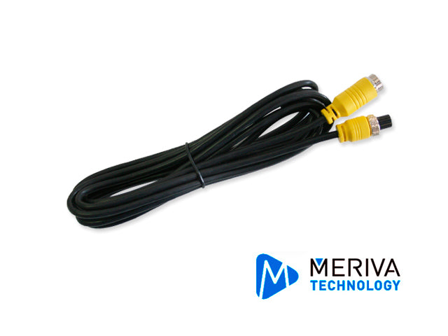 Meriva Technology Cable IP Din De Aviación 6 Pines MCBIP30, 3 Metros, Compatible DVRs