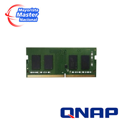 QNAP Módulo RAM RAM-4GDR4A0-SO-2666, 4GB DDR4-2666, SO-DIMM 260 Pin