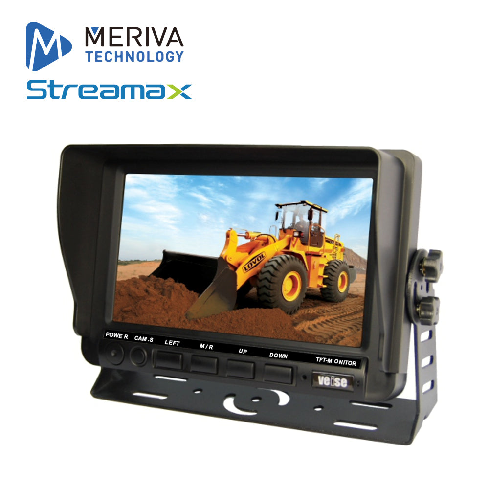 Meriva Technology Monitor MScreen 7" Alta Resolución, Compatible con Grabadores ADPlus 2.0, MX1N, MM1N