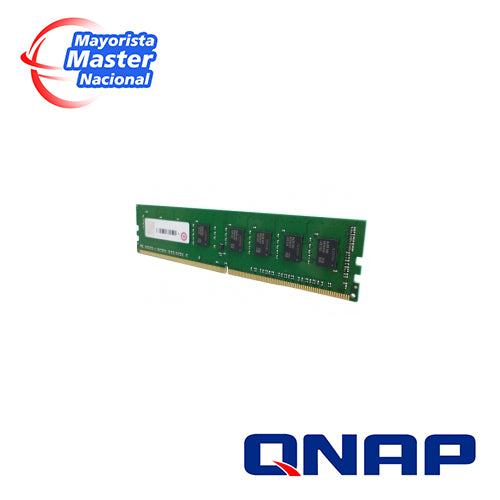 QNAP RAM-8GDR4A1-UD-2400 8GB DDR4, 2400 MHz, UDIMM, Producto Empresarial