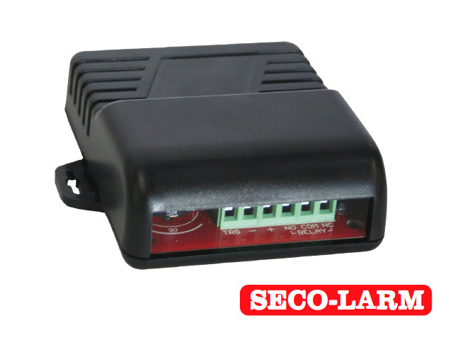 SECO-LARM Temporizador SA-025Q, 1 Seg a 60 Min, 12/24 VDC, Control de Acceso