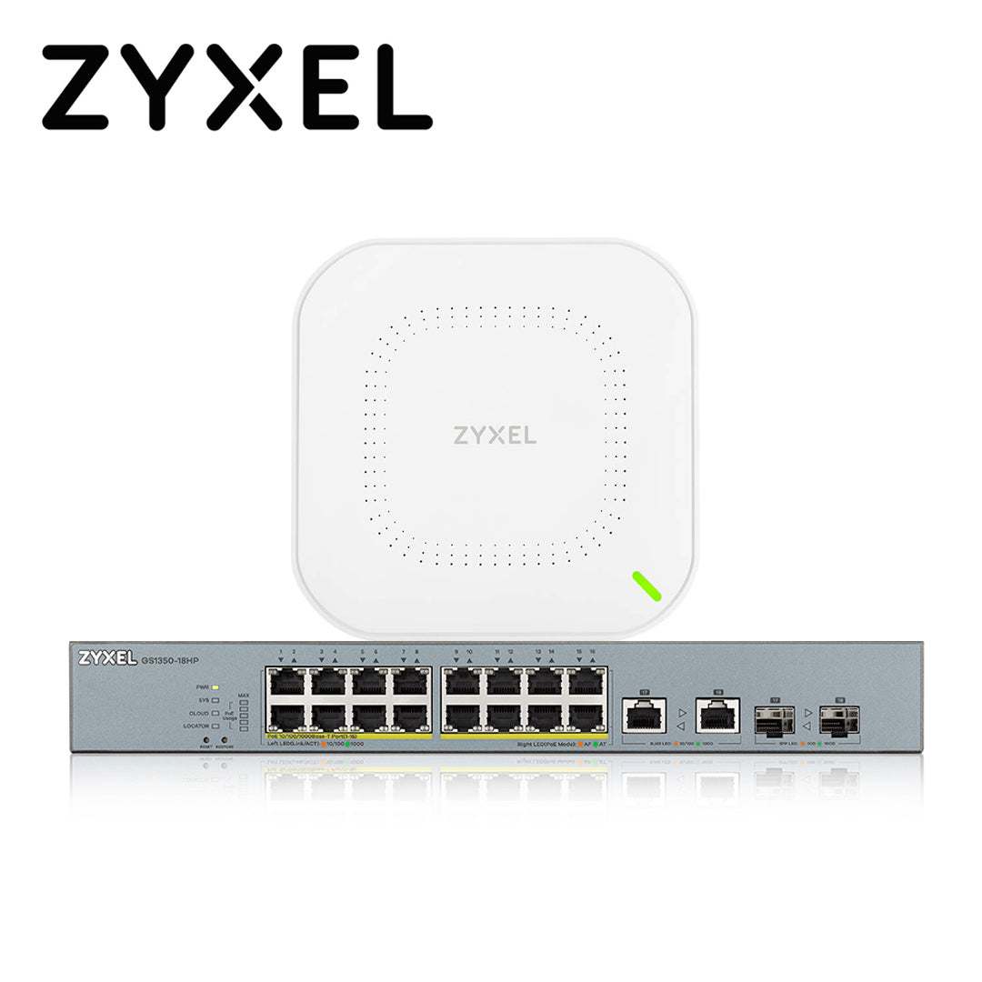 Zyxel Kit WiFi 6 Enterprise NWA110AX, 6 Puntos de Acceso, 1 Switch PoE