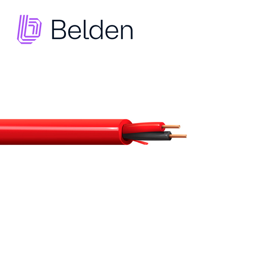 Belden Cable Contra Incendios 5120UL 0021000, 2 Conductores, 14 AWG, PVC
