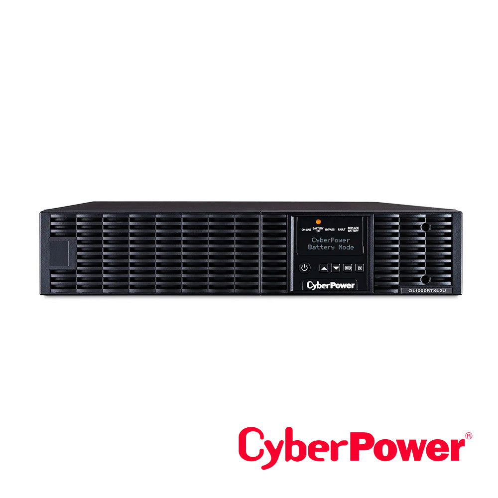 CyberPower No Break OL1000RTXL2U 1000VA/900W, 8 Contactos, Onda Senoidal Pura, USB, RJ45
