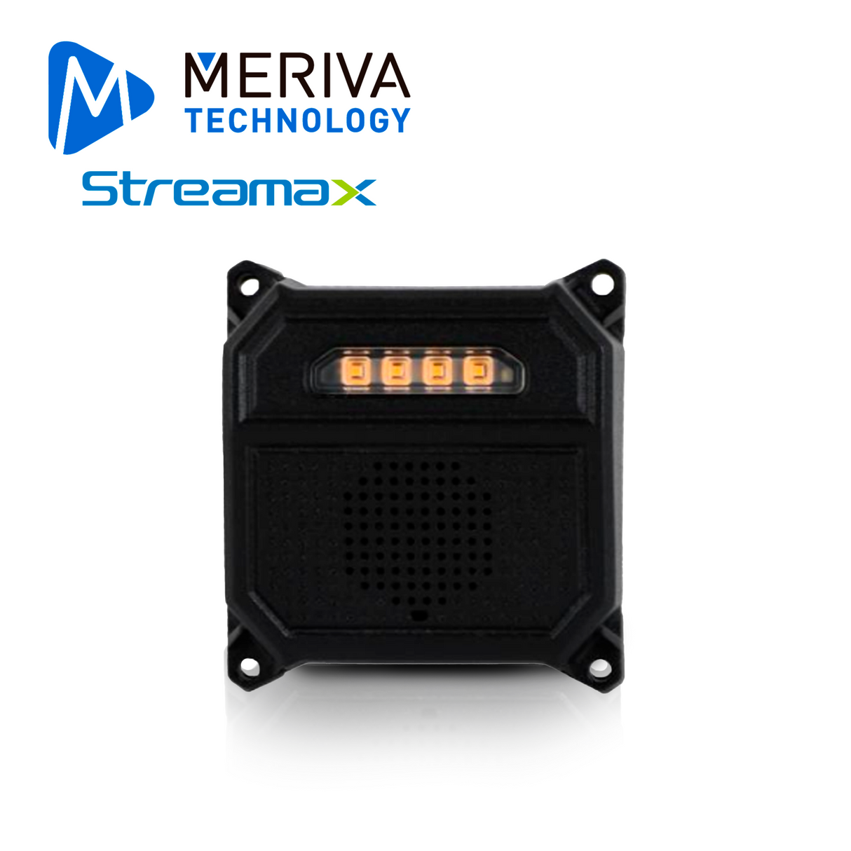 Meriva Technology Mini Alarma Detectora MB2-R, IP67, 12-24 VCD, Soporta Alarma de Voz