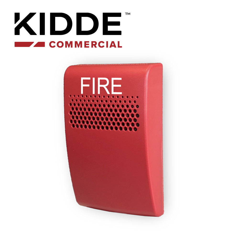 Kidde Sirena De Pared Compacta EG1ARF, 120 dB, Compatible Con VS1 y VS4