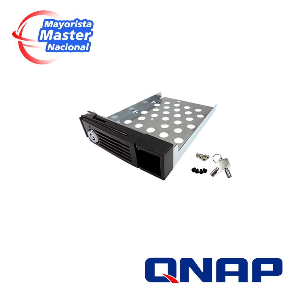 QNAP HDD Tray SP-TS-TRAY-BLACK, Compatible TS-X69/TS-X59, Soporta 3.5" HDD
