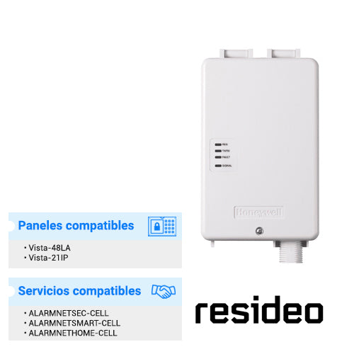 Resideo Comunicador 4G LTE-XA, Compatible Con Paneles Vista, Multicarrier