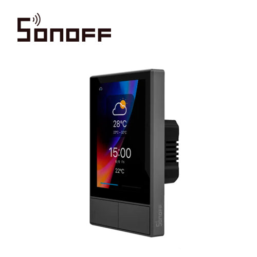 Sonoff Apagador Inteligente NSPANEL, 2 Unidades, WiFi 2.4 GHz, Controla 8 Dispositivos