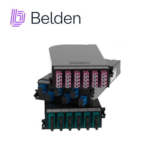 Belden Cassette UHD FCSH12LDFS 12 Puertos LC Duplex, OS2, Azul