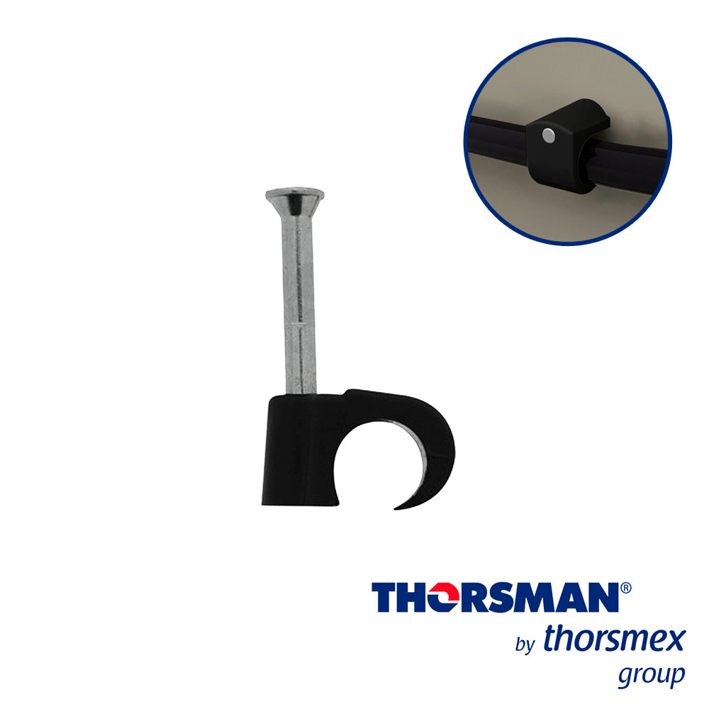 Thorsman Grapas Reforzadas 3103-00300, Resistencia Impacto 3/4", Caja 100 Pzas