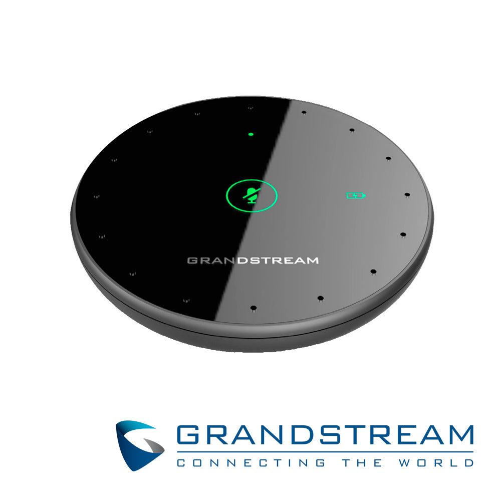 Grandstream Micrófono Inalámbrico GMD1208, WiFi 2.4GHz, Bluetooth, 8 Micrófonos Omnidireccionales