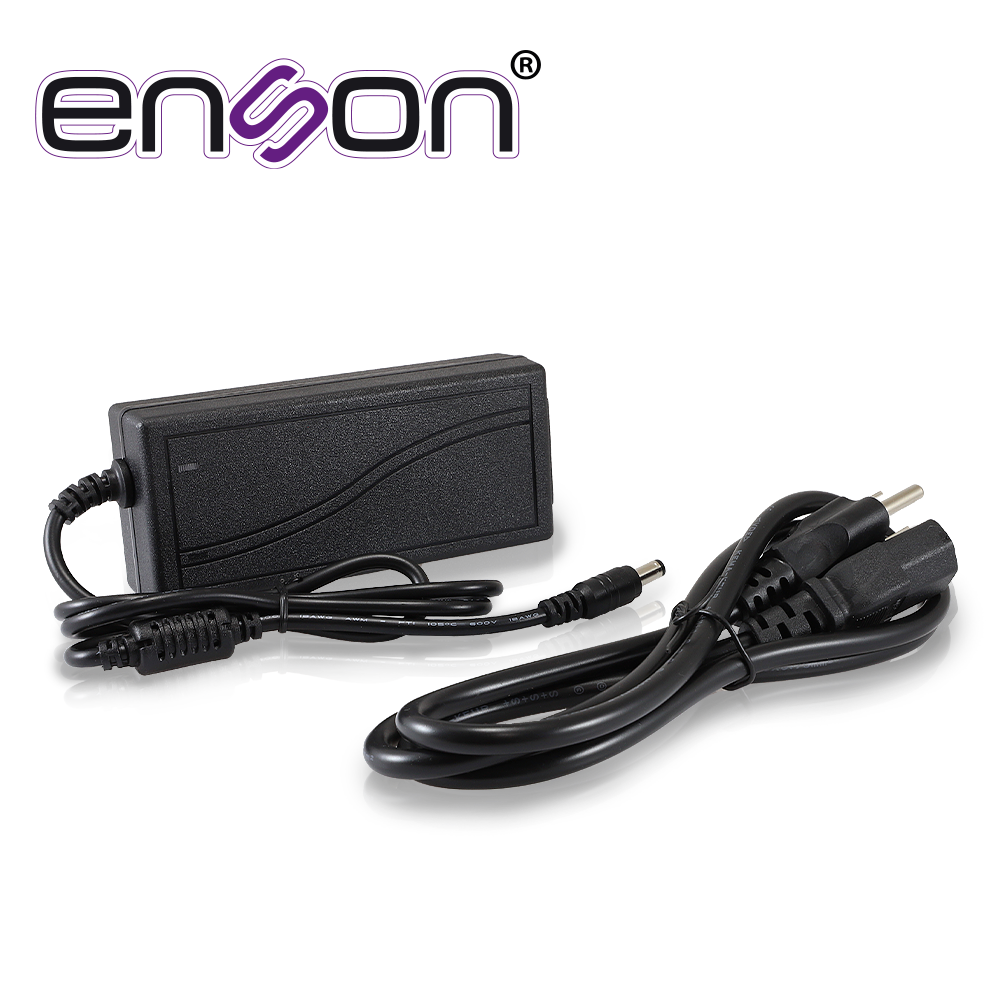 Enson Fuente de Poder ENS-PWS1250 12V 5A, Ideal para CCTV y Control de Acceso