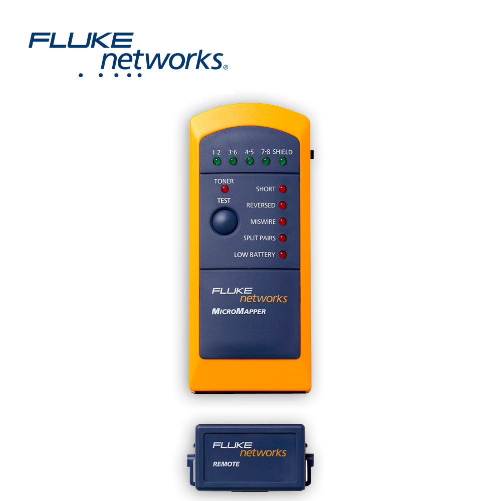 Fluke Networks Probador de Mapas MT-8200-49A, Verificación Rápida, Conectividad IP