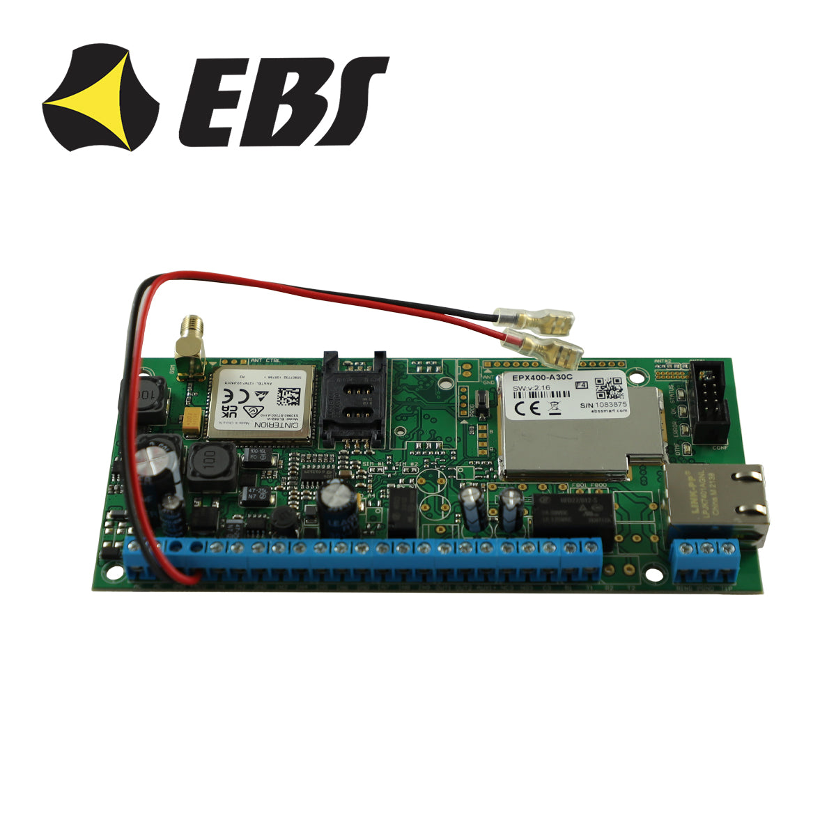 EBS Comunicador IP-GSM 4G EPX400-A30C, Antena Incluida, App Sin Costo