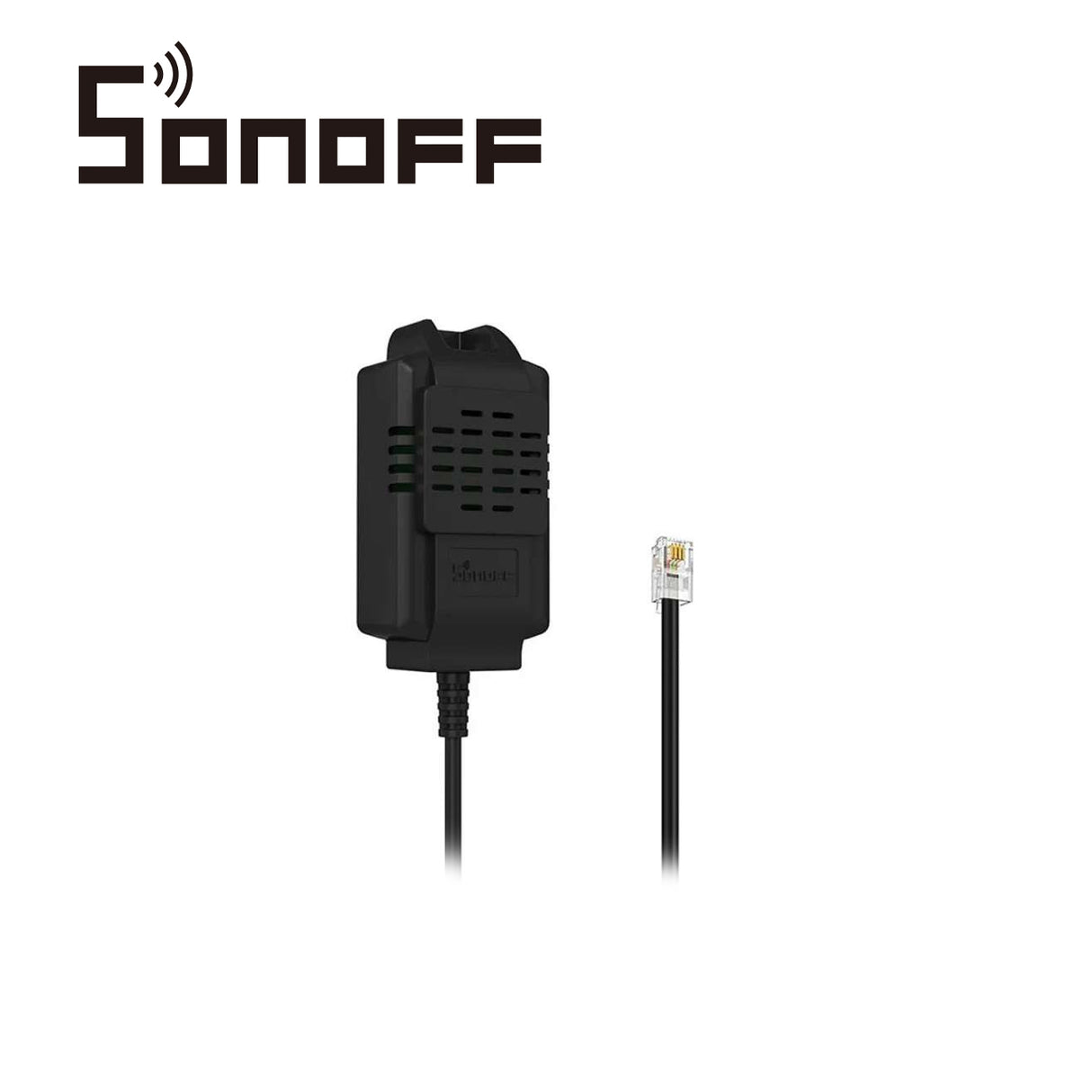Sonoff Sensor de Temperatura y Humedad THS01, Compatible con THR320D, 0-100% HR, -40 a 125°C, Conectividad WiFi