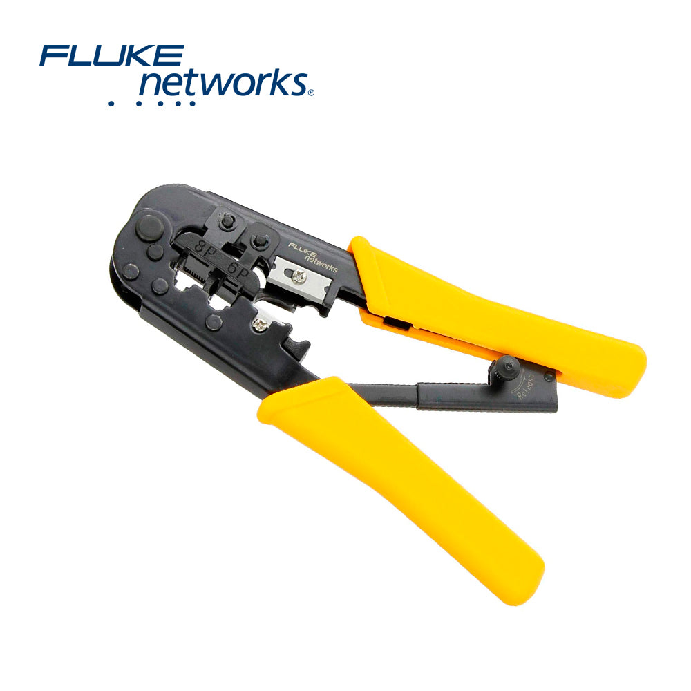 Fluke Networks Pinzas para Terminación RJ-45 4/6/8 Posiciones, Modelo 11212530