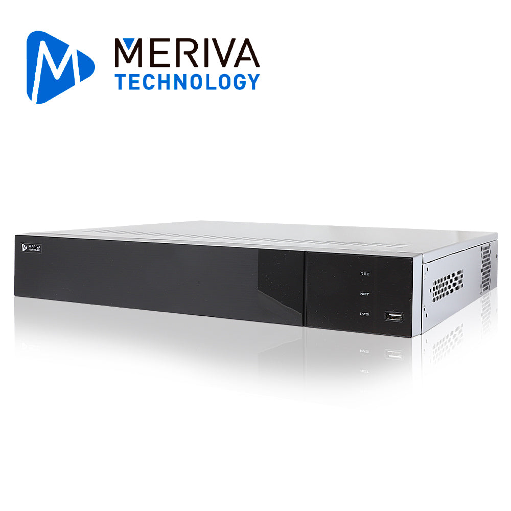 Meriva Technology NVR MAIN-3216A, 32CH, 4K, 16 PoE, HDMI 4K