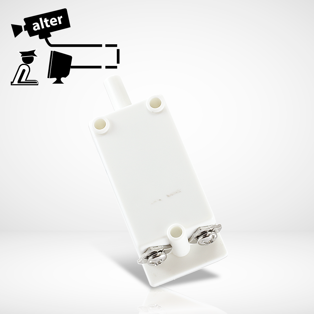 ALTER Tamper TMP01 Normalmente Cerrado, Para Gabinetes Cerrados, Blanco