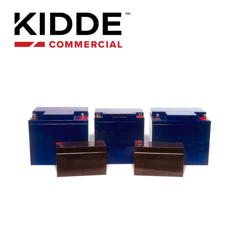 KIDDE Batería de Respaldo 12V40A, Alta Densidad Energética, 12V, 40A