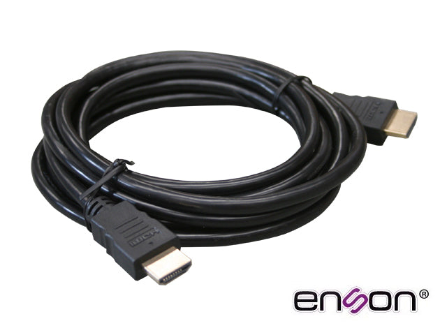 Enson Cable De Video HDMI ENS-HDMICB3M 3M Macho-Macho, Versión 1.2, 4K, 60Hz, Compatible Con Sistemas De Video Vigilancia