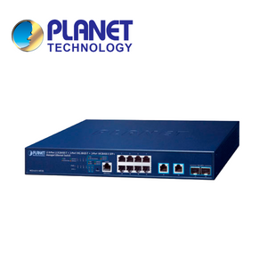 PLANET Layer 3 8-Port 2.5GBASE-T + Gestionado L3 10G Ethernet (100/1000/10000) 1U Azul