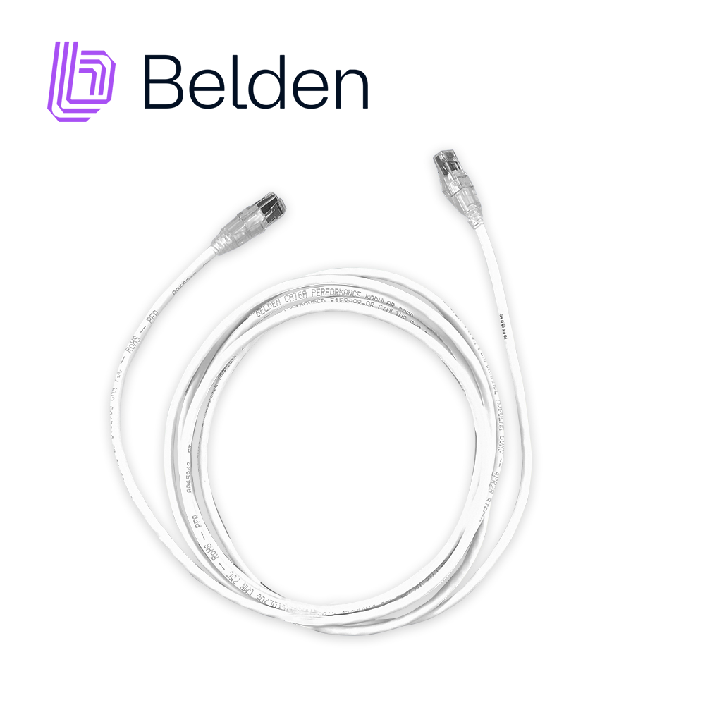 Belden Patch Cord UTP Cat6A CAD1109010, 4 Pares, 28 AWG, 10 Pies