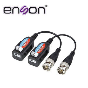 ENSON Transceptor Pasivo 4K ENS-VT4K, Soporta Resoluciones 720P-4K, Protección Contra Sobretensiones