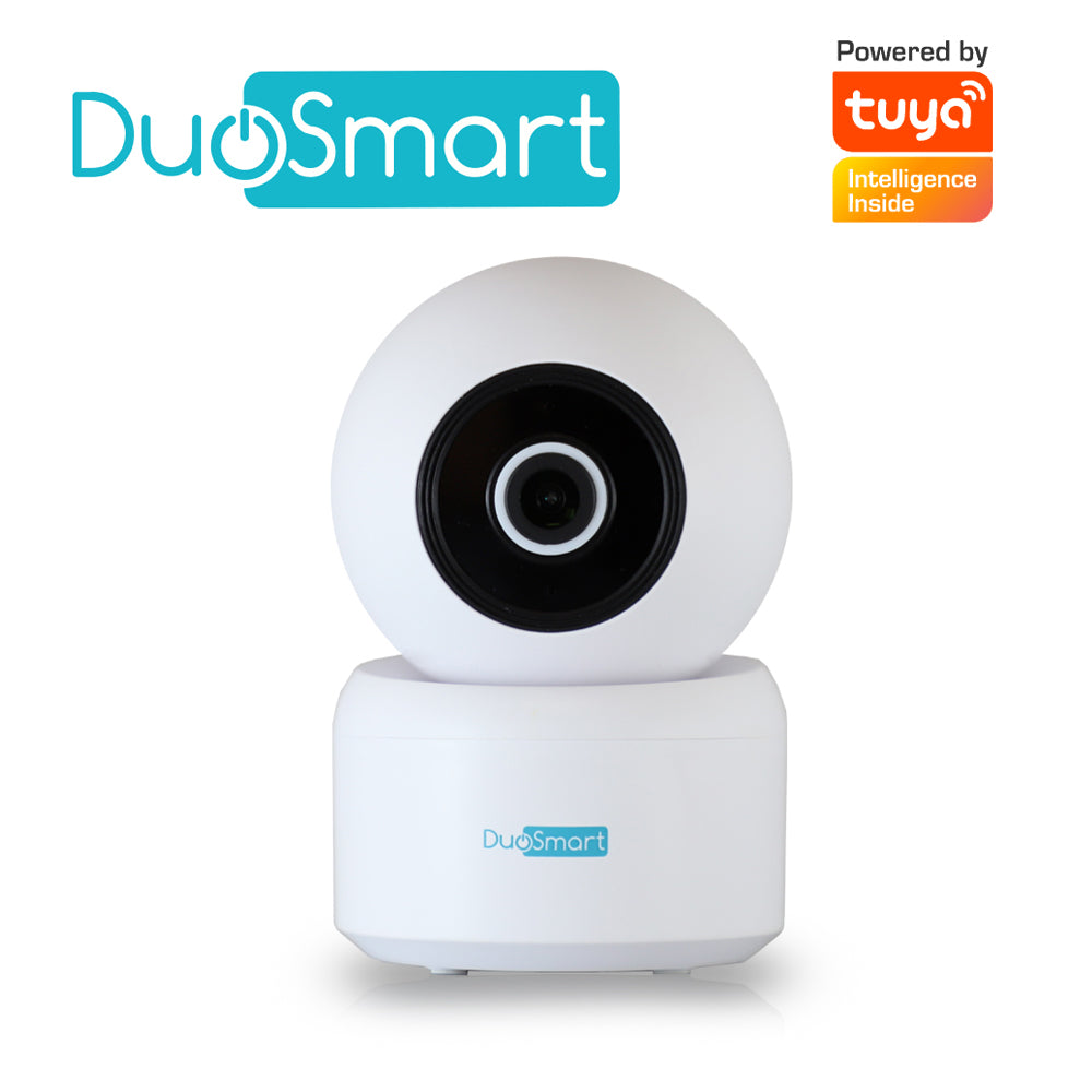 Duosmart Cámara Inteligente E21, 3MP, Full HD, WiFi 2.4 GHz, Audio Bidireccional