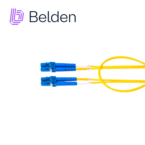 Belden Jumper de Fibra Óptica FPSLDLD003M, 9/125 Micras, 3 Metros, LC Duplex