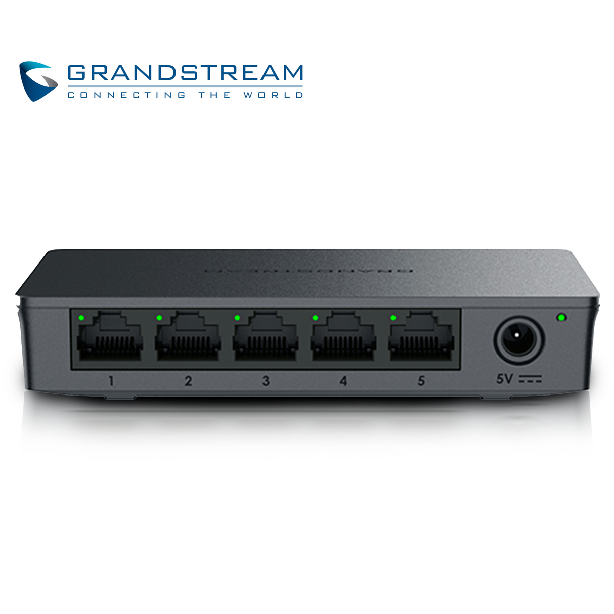 Grandstream Switch No Administrable GWN7700, 5 Puertos 10/100/1000Mbps, Montaje Escritorio/Pared