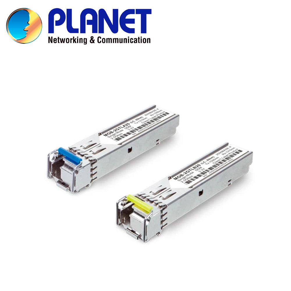 Planet Transceptor Fibra Óptica MGB-2GLR2, 2.5Gbps, 2km, LC, 1310nm