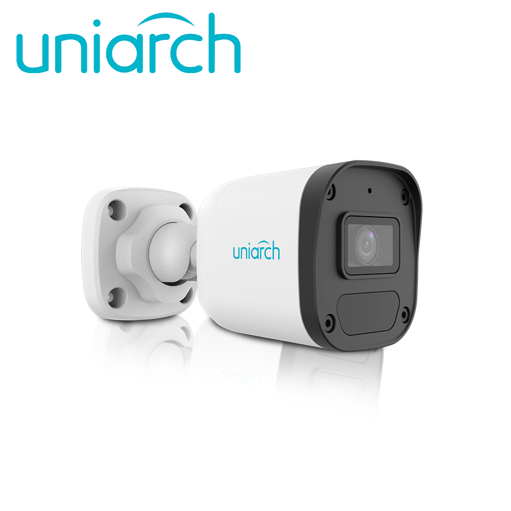 UNIARCH BY UNV Cámara IP Bullet IPC-B134-AF28-ECO, 4MP, IR30M, PoE, IP67